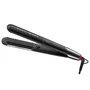 Rowenta SF466LF0 K/Pro Stylist - Plancha para el pelo 2 en 1 con cepillo integrado y placas flotantes, tecnología iónica, pantalla LCD, negro - Alisado y rizado